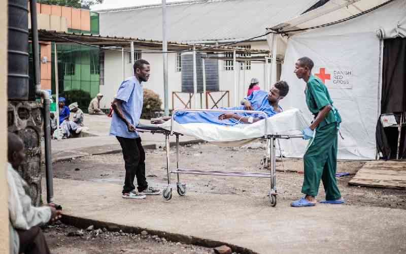 Goma hospital sees 'influx' of wounded as conflict escalates