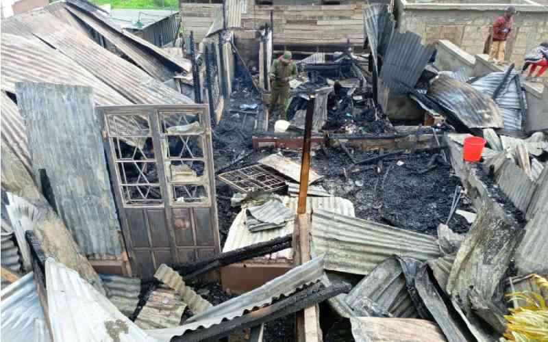 Kiambu: Mother and her three children die in house fire