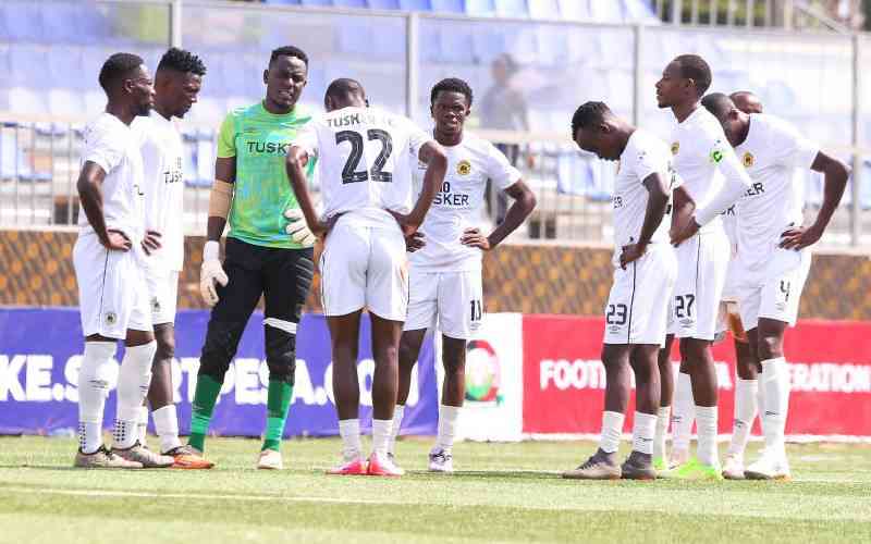 Tusker's tipsy start continues after draw against Mathare Utd