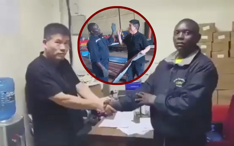 Man captured in viral assault video forgives employer, vows to continue with job: "'Nimemsamehea"