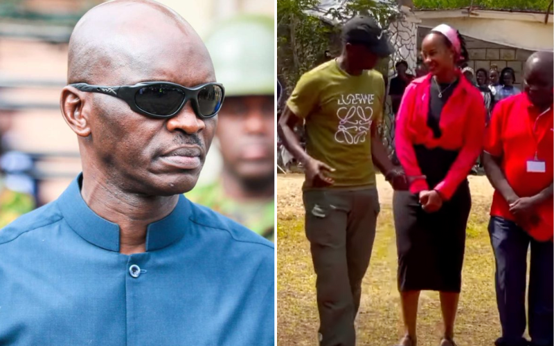 Raila Odinga's bodyguard Maurice Ogeta parades beautiful fiance during colourful Uyoma ceremony