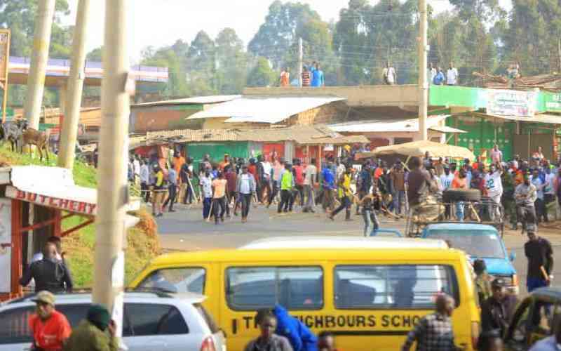 You do not have to hire goons, terrorise Kenyans to win elections