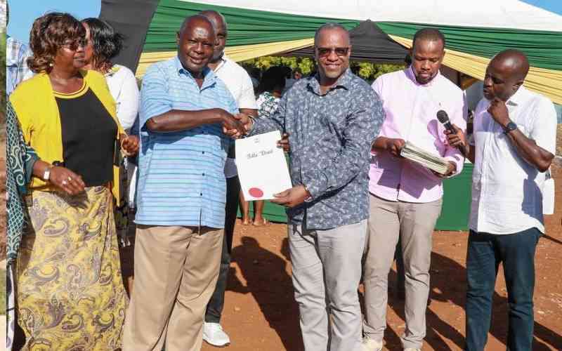 CS Njeru pledges to resolve land problems in Coast region