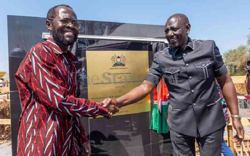 Nyong'o thankful as Ruto promises more projects after State House visit