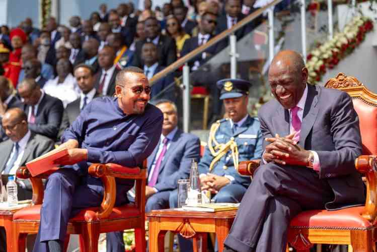 'Build your country': Abiy Ahmed's rallying call to Kenyan youth