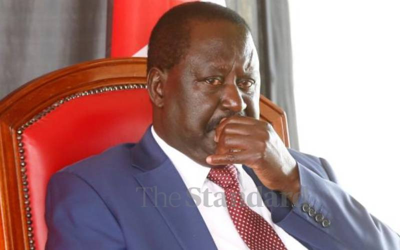 Oburu breaks silence on Raila's health