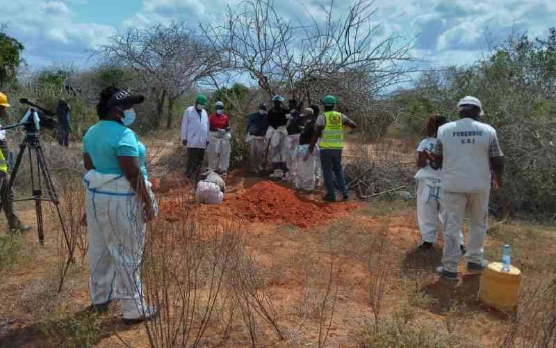 Video clips show frail Makenzi followers in Shakahola forest