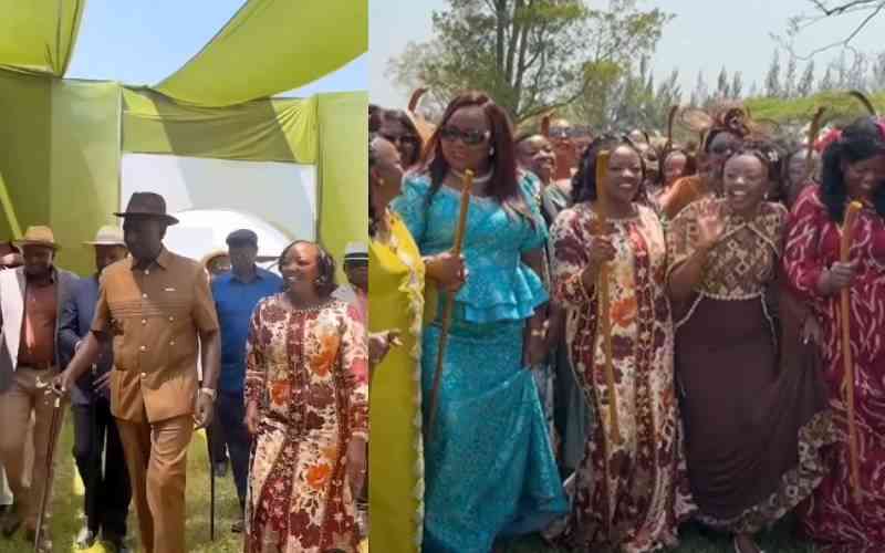 How top political class showed up at Charlene Ruto's colourful Koito ceremony