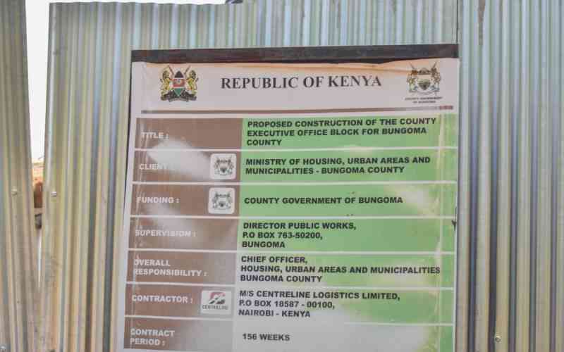 EACC asked to probe Sh136m county executive office block project