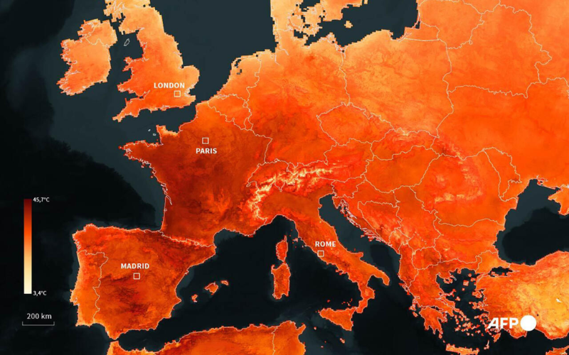 Europe heatwave linked to over 1,300 excess deaths, WHO says