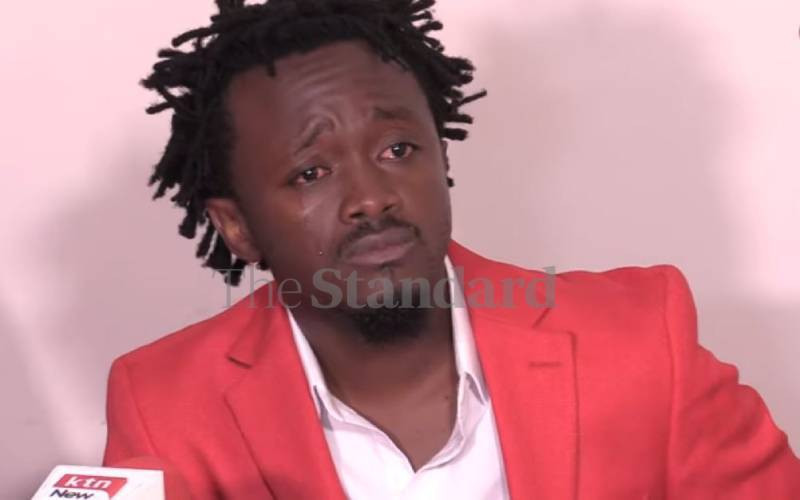 Don't cry, Bahati, that's just politics and you are not the lucky candidate
