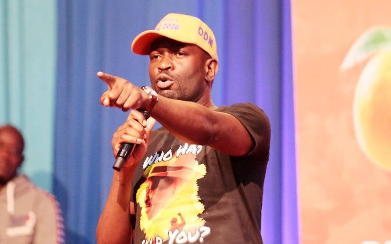 'Find another SG, you don't deserve me,' Sifuna to rival ODM faction