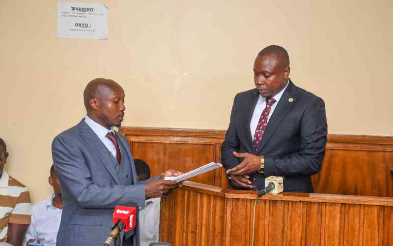 KWS investigator faces tough questions in Brian Odhiambo case