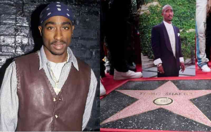 Tupac Shakur honored with posthumous star on the Hollywood Walk of Fame