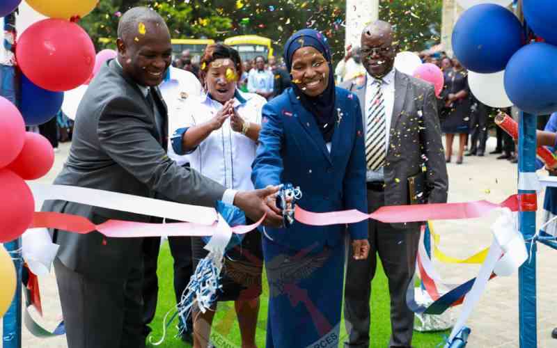 Moi Forces Academy-Lanet becomes first girls' national school to offer Aviation Technology