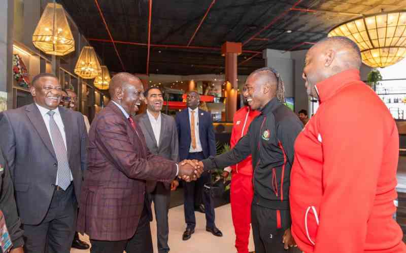 Ruto dangles Sh6m bounty, house in Harambee Stars' Zambia clash