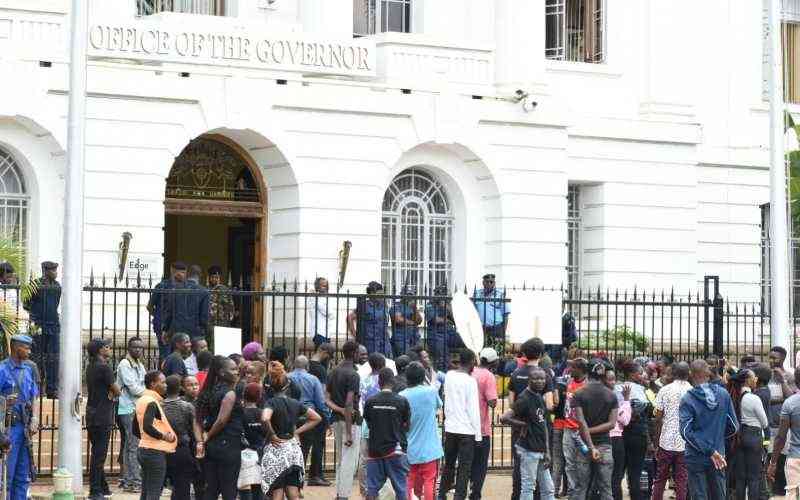 Nairobi residents protest against unlawful structures, forceful evictions