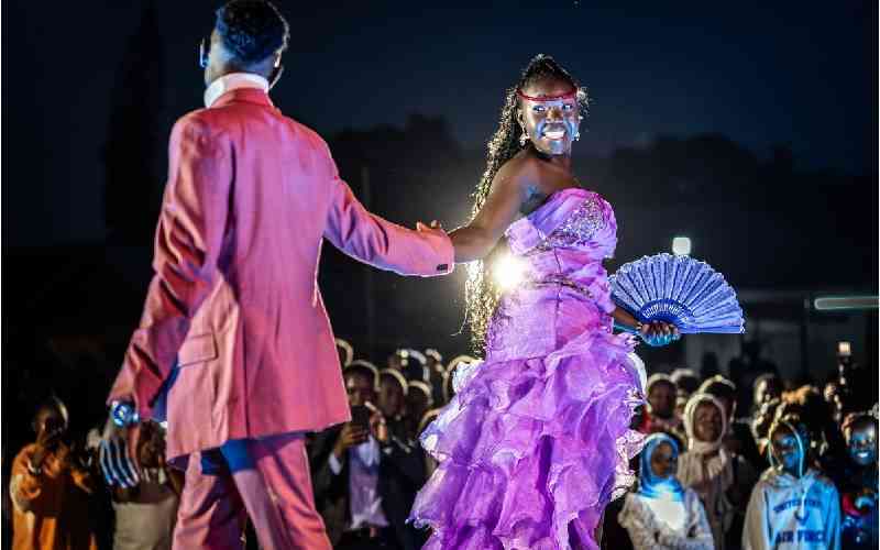 'It's a microphone': How Kibera's slum pageant gives platform to voiceless