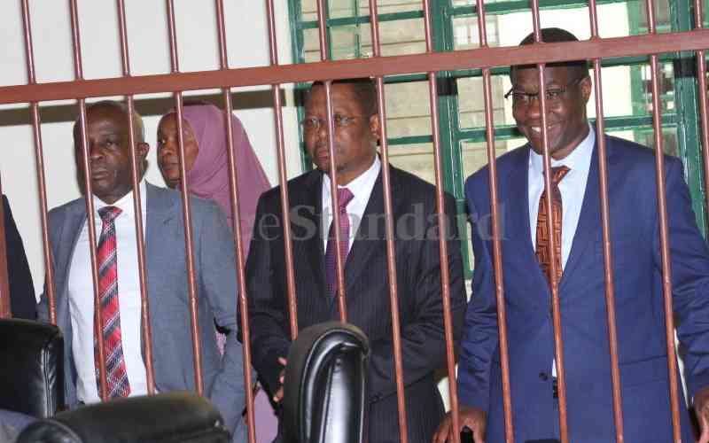 Azimio MPs protest over withdrawal of security detail