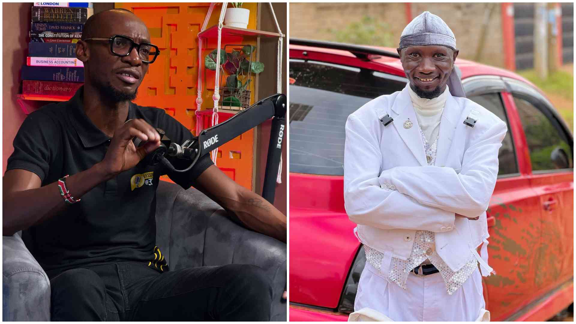 Media personality Dr Ofweneke apologises to Stevo Simple Simple Boy after Kibe's remarks     