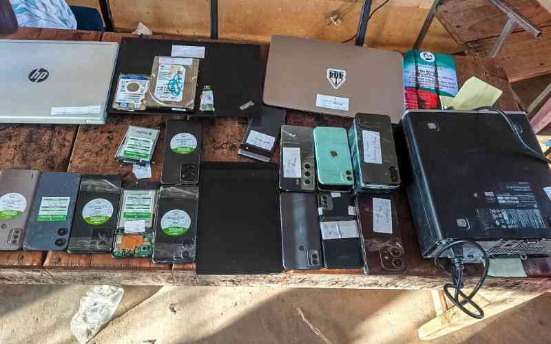 Kondele swoop nets suspect with 32 stolen phones, hacking tools
