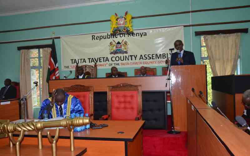 Taita Taveta assembly abruptly adjourns citing lack of quorum