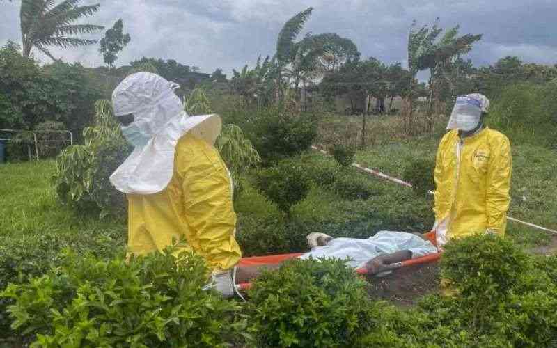 Uganda confirms three new Ebola cases, suspends flights to Kinshasa