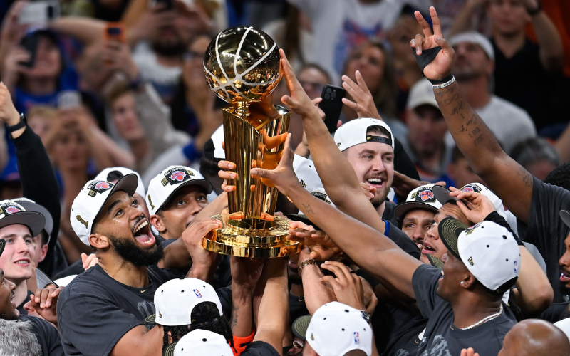 New York Knicks beat Spurs to secure first NBA title in over five decades