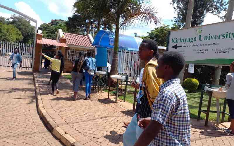 Auditor queries Kirinyaga university bank accounts