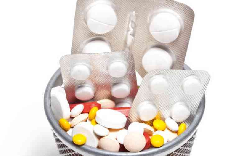 Sh5.3b worth of medicines wasted in five years, ministry study shows