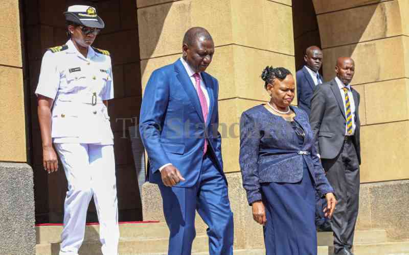 Ruto wades into Rigathi Gachag...