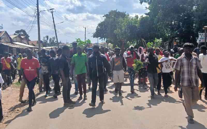 Two shot dead as fuel price protests paralyse transport in western Kenya