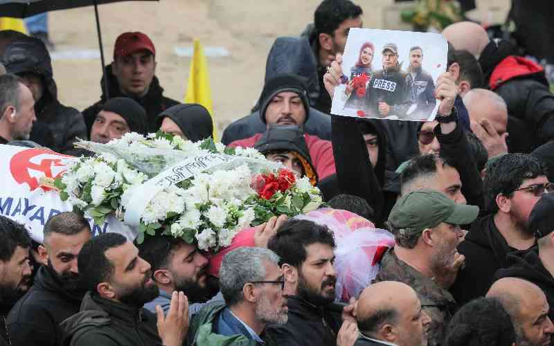Israeli strike kills three journalists in south Lebanon