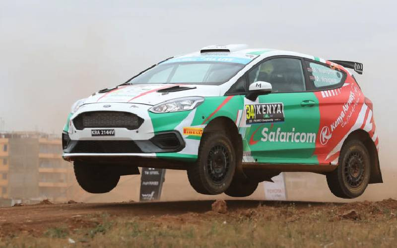 Maxine Wahome creates WRC3 history in Kenya