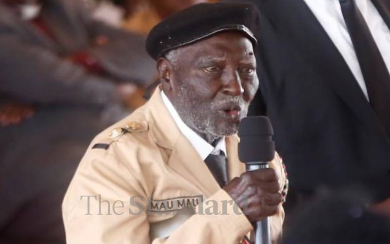 State comes to the rescue of Mau mau war veteran late Brig Kiboko's family