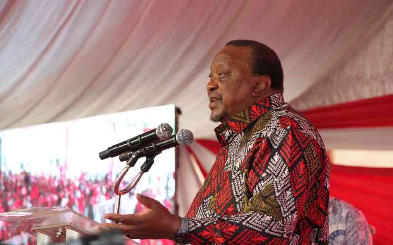 Ruling party UDA accuses Uhuru of plotting to fund mass protests