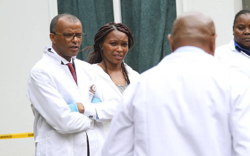 DCI escorts Sarah Wairimu to Kitisuru home as Tob Cohen murder probe intensifies