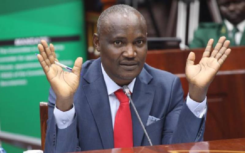 Not me, blame it on Controller of Budget-Mbadi says