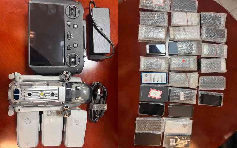 KRA intercepts drones, mobile phone at JKIA