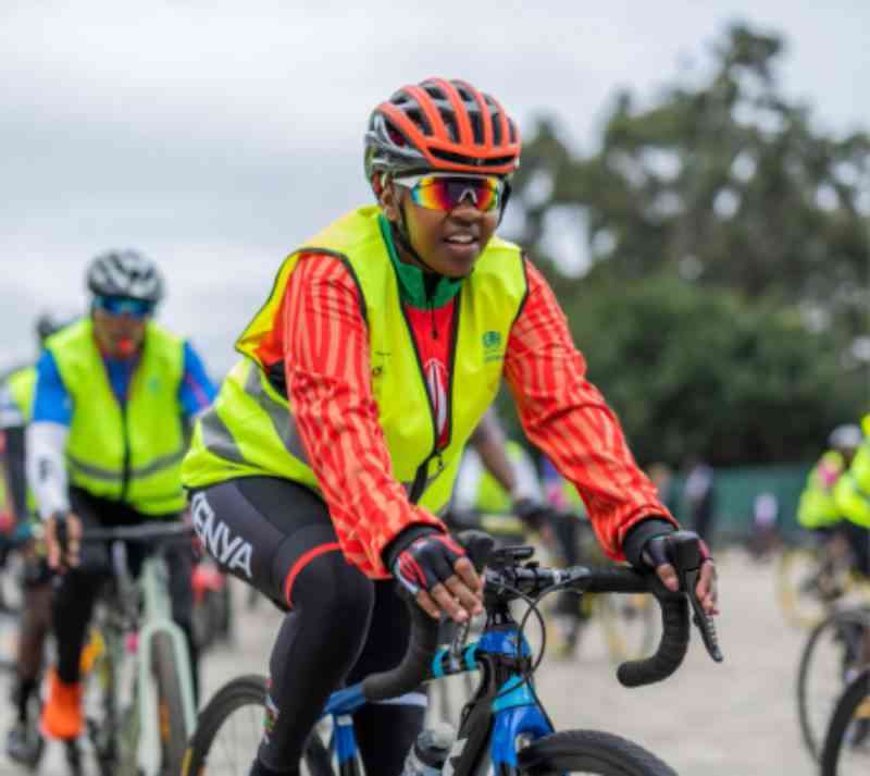 First Lady Rachel Ruto advocates for enhanced cyclist safety