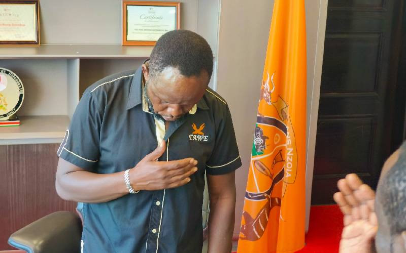 Natembeya admits World Bank funded Kitale market, welcomes development