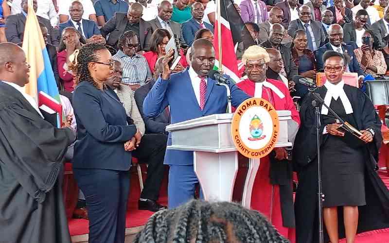 Homa Bay county gets new deputy governor