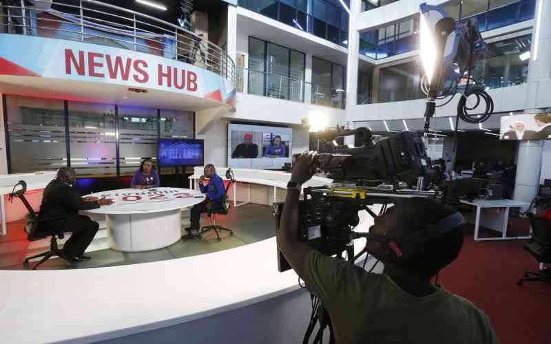 Kenyan media battle for audiences in the coverage of the 2022 general election