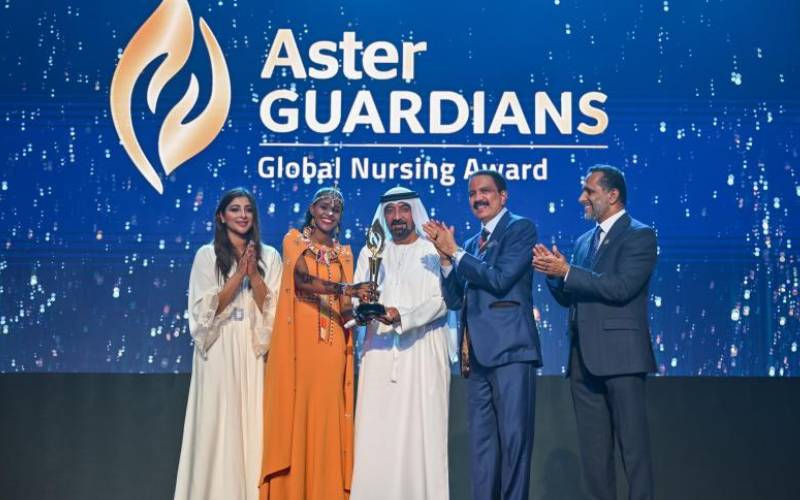 Kagwe congratulates global award-winning Kenyan nurse, Anna Duba