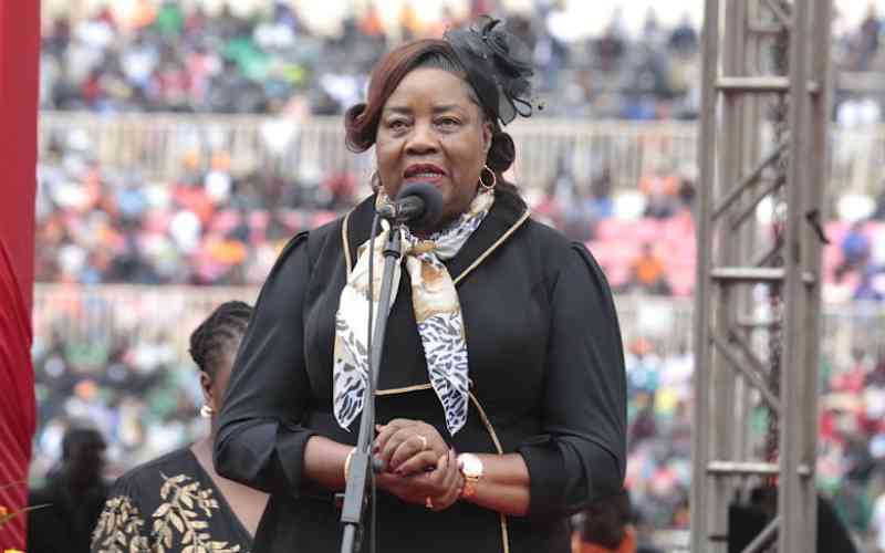 Mama Ida Odinga nominated as UNEP ambassador