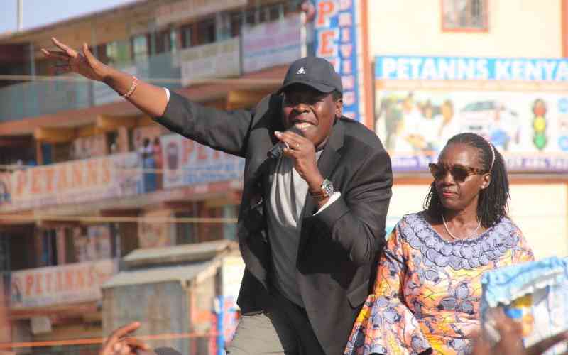 From CS to the streets, Wamalwa lays ground for State House bid