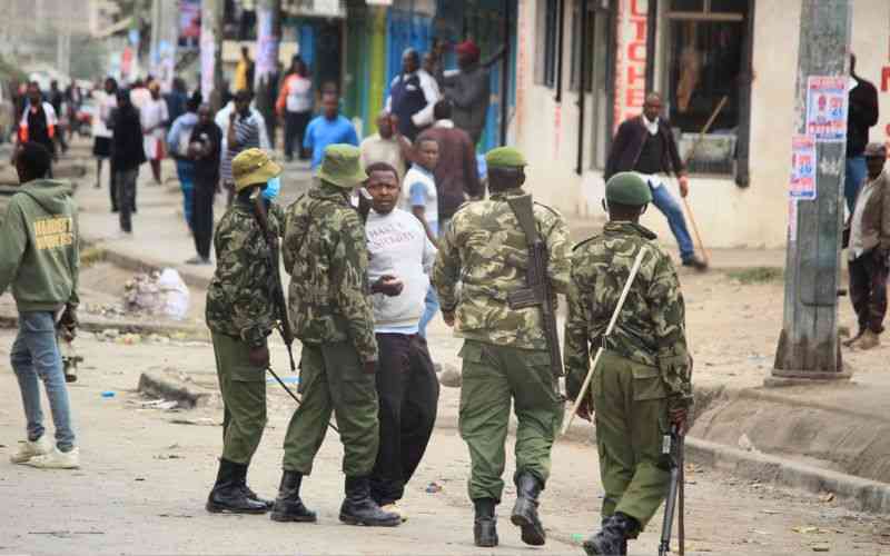 Calm in Kitengela as police arrest youth over looming protests