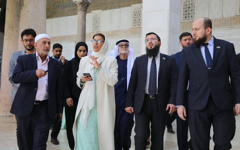 With support from Sheikha Fatima, UAE to restore Umayyad Mosque in Damascus