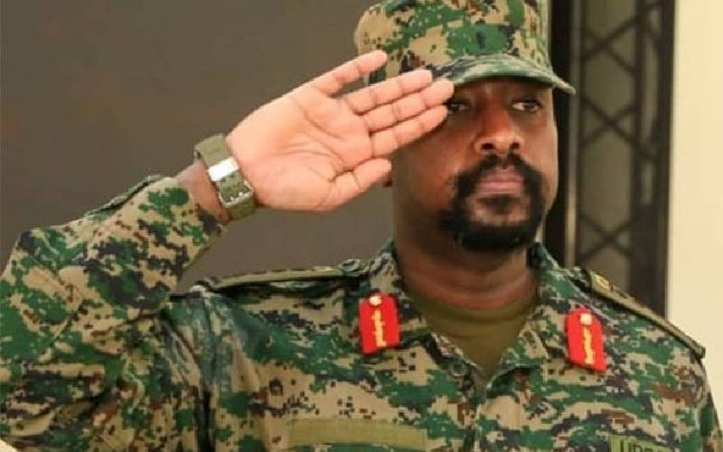 Gen. Muhoozi asks Museveni to hand him the army, hopes to be president