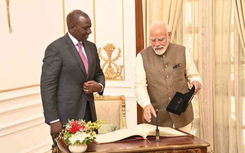 India and Kenya have a strong bilateral relationship
